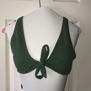Olive Bikini Top